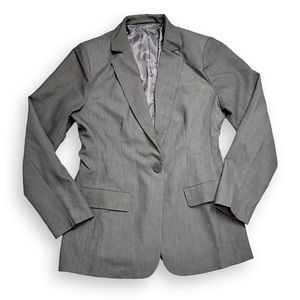 NWOT - Ladies Dark Grey Blazer - Large - Cicy Bell Jacket - Work Wear - Office